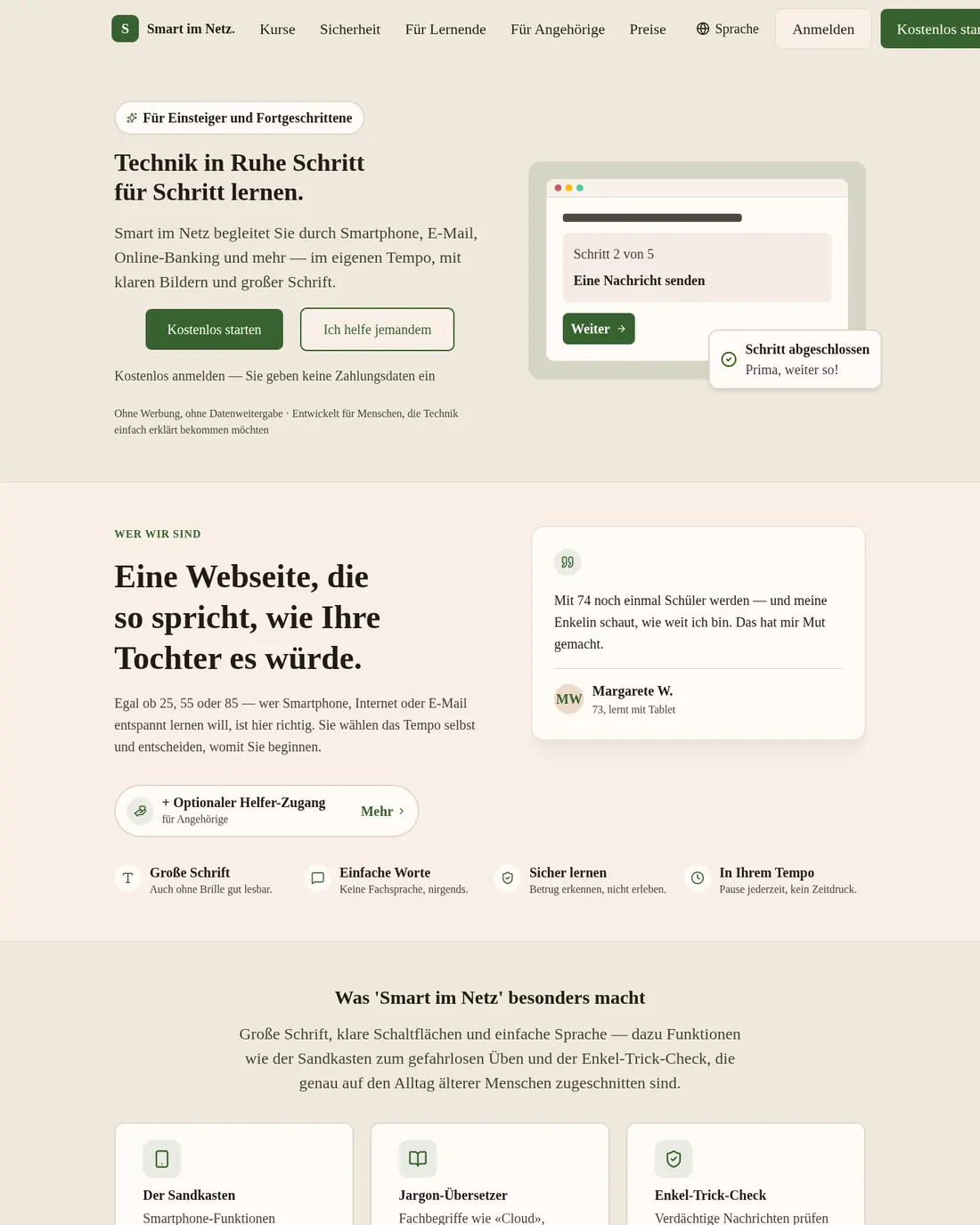 Smart im Netz
